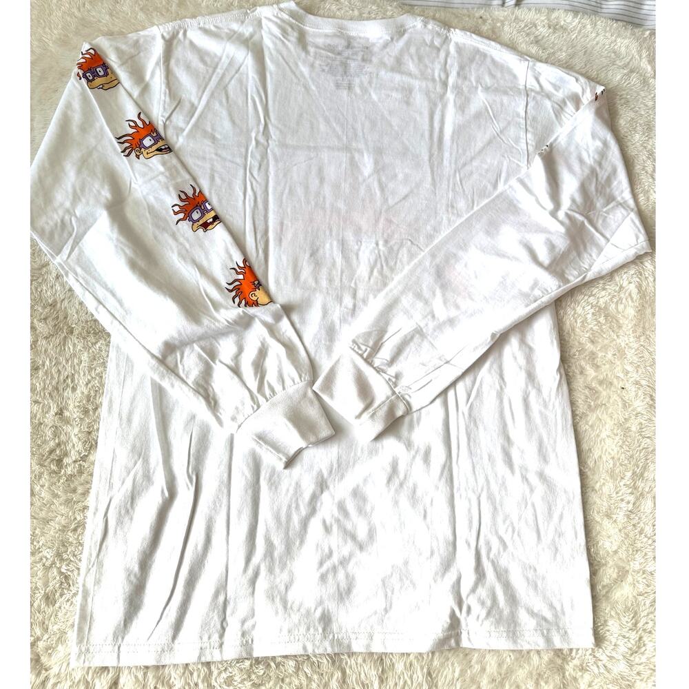 Nickelodeon Rugrats Chuckie Finster Long Sleeve Graphic Tee S NWOT - Picture 3 of 6